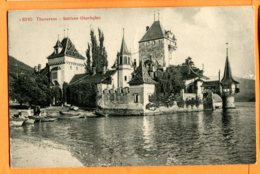 MAI003, Thun, Thunersee, Schloss Oberhofen, 8210, Circulée 1910 - Oberhofen Am Thunersee