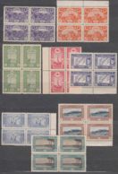 Turkey 1917/1918 Veinna Print Mi#629-636 Complete Set, Mint Never Hinged Pieces Of Four - Ungebraucht