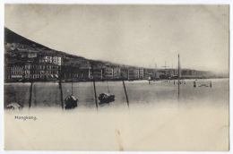 CPA Chine China Rare Port De Hong Kong Hongkong Bateau Bateaux Harbour - Chine (Hong Kong)