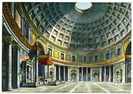 ITALIA : ROMA - PANTHEON - INTERNO (10 X 15cms Approx.) - Panthéon