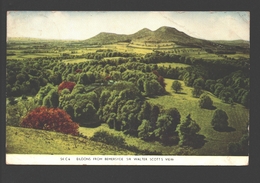 Eildon - Eildons From Bemersyde - Sir Walter Scott's View - Roxburghshire