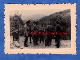 Photo Ancienne D'un Soldat Allemand - Général Albert KESSELRING Sur Le Front Italien 1944 WW2 Reich Elite Truppen Italia - Guerre, Militaire