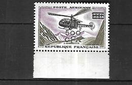 Réunion Poste Aérienne 1957     Cat Yt N° 57      N** MNH    BDF - Luftpost