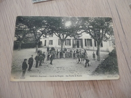 CPA 84 Vaucluse Vedènes Cercle Du Progrès Une Partie De Boules - Other & Unclassified