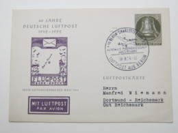 1954 , 5 Pfg. Privatganzsache Mit Sonderstempel - Cartoline - Usati