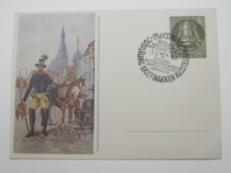 1953 , 5 Pfg. Privatganzsache Mit Sonderstempel - Privatpostkarten - Gebraucht