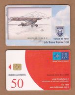 AC - TURK TELECOM PHONECARDS - DEWOITINE D - 21 C - 1926 - 35 12 CREDITS: 50 DATE: 2006 - Avions