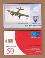 AC - TURK TELECOM PHONECARDS -  BRISTOL BEAUFORT 1943 - 46 21 CREDITS: 50 DATE: 2006 - Avions