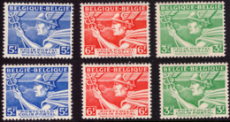 Belgium TR 0288/90A** MNH - 1942-1951