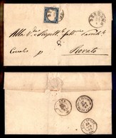 ANTICHI STATI - LOMBARDO VENETO - Bergamo (P.ti 5) Su 20 Cent (15D-Sardegna) - Lettera Per Rovato Del 29.4.61 - Other & Unclassified