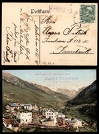 ANTICHI STATI - AUSTRIA TERRITORI ITALIANI - Matsch (P.ti 6) - Cartolina Panoramica A Calori Per Innsbruck Del 22.8.08 - Sonstige & Ohne Zuordnung