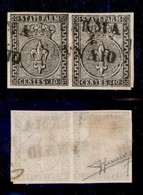 ANTICHI STATI - PARMA - 1852 - 10 Cent (2) - Coppia Orizzontale - Sorani (700) - Altri & Non Classificati
