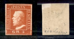 ANTICHI STATI - SICILIA - 1859 - 5 Grana (11a) - Gomma Originale - Other & Unclassified