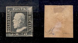 ANTICHI STATI - SICILIA - 1859 - 20 Grana (13c) - Gomma Originale - Diena (1.800) - Otros & Sin Clasificación