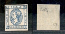 REGNO D'ITALIA - 1863 - 15 Cent (12-primo Tipo) - Gomma Integra - Colla + Diena (1.250) - Other & Unclassified