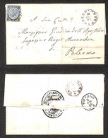 REGNO D'ITALIA - Granmichele (P.ti 9) Su 20 Cent Su 15 (23) - Lettera Per Palermo Del 30.5.65 - Autres & Non Classés