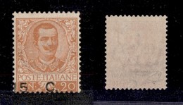 REGNO D'ITALIA - 1905 - 15 Cent Su 20 (79cb) - Gomma Integra - Diena (975) - Autres & Non Classés