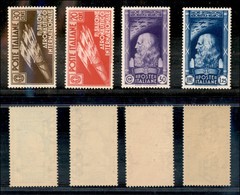 REGNO D'ITALIA - 1935 - Salone Aeronautico (384/387) - Serie Completa - Gomma Integra - Cert. AG (1.500) - Altri & Non Classificati