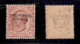 OCCUPAZIONI - TRENTINO - 1918 - 10 Cent (22aa) - Soprastampa Capovolta - Gomma Integra - Diena (675) - Other & Unclassified