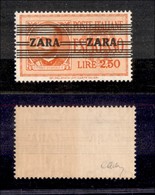 OCCUPAZIONI - ZARA - 1943 - Espressi - 2,50 Lire (4-terzo Tipo) - Gomma Integra - Cert. AG (3.750) - Autres & Non Classés