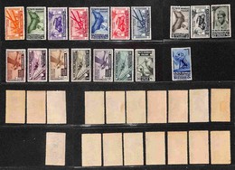 COLONIE ITALIANE - EMISSIONI GENERALI - 1933 - Decennale (32/41+ Aerea 22/29) - Emissione Completa - Gomma Originale (40 - Other & Unclassified