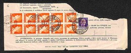 REPUBBLICA SOCIALE - PROVVISORI - Buoni Fruttiferi Postali - Canazei Di Fassa 4.12.44 - Tassa Di 18 Lire (254 Dieci+493) - Autres & Non Classés