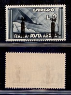 REPUBBLICA SOCIALE - SAGGI - 1944 - Saggi - 2 Lire Aeroespresso (P16-Aerea) - Gomma Integra - Cert. AG (6.000) - Other & Unclassified