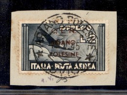 CLN - LOCALI - ARIANO POLESINE - 1945 - 2 Lire Aeroespresso (Errani 20l) Usato Su Frammento - ; Dopo C - Raro - Cert. AG - Other & Unclassified