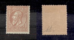 EUROPA - BELGIO - 1884 - 1 Franco (46) - Gomma Originale - Diena (900) - Sonstige & Ohne Zuordnung