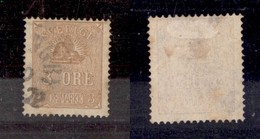EUROPA - SVEZIA - 1862 - 3 Ore (14) Primo Tipo - Usato - Autres & Non Classés
