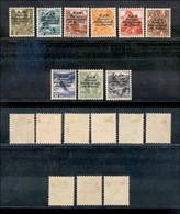 EUROPA - SVIZZERA - 1937 - Servizi - Bureau International Du Travail (105A/113A) - Serie Completa - Gomma Originale - Pi - Altri & Non Classificati