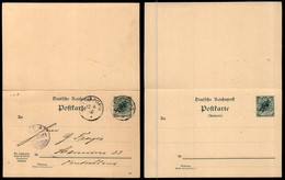 OLTREMARE - TOGO - Cartolina Postale 5 Pfennig Con Risposta Da Kleinpopo A Hannover Del 12.11.00 - Otros & Sin Clasificación