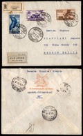 POSTA AEREA - Aerogramma Raccomandato Da Agedabia A Reggio Del 29.1.34 (Colonie 34+36+22 Aerea) - Sonstige & Ohne Zuordnung