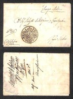 DOCUMENTI - VARIE - 1813 (15 Maggio) - Comune Di Giulia - Piego Amministrativo Per Porto Fermo/Regno Italico - Sonstige & Ohne Zuordnung