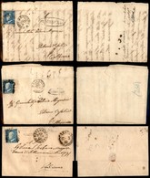 LOTTI - COLLEZIONI - SICILIA - 1859/1860 - Tre Letterine Afrancate Con Il 2 Grana - Da Esaminare - Andere & Zonder Classificatie
