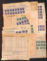 LOTTI - COLLEZIONI - LUBIANA - 1944/1945 - Insieme Di 18 Moduli Amministrativi Con Tassazioni Multiple Del Periodo - Mer - Sonstige & Ohne Zuordnung