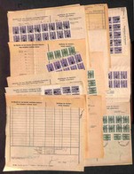 LOTTI - COLLEZIONI - LUBIANA - 1944/1945 - Insieme Di 18 Moduli Amministrativi Con Tassazioni Multiple Del Periodo - Mer - Other & Unclassified