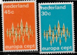 1972 MINT STAMP  ON EUROPA CEPT COMMUNICATION  FROM HOLLAND - 1972