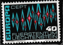 1972 MINT STAMP  ON EUROPA CEPT COMMUNICATION  FROM LIECHTENSTEN - 1972