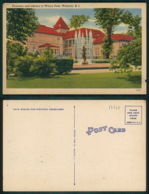 OF [17368] - USA - FOUNTAIN AND LIBRARY IN WILCOX PARK WESTERLY RI - Autres & Non Classés