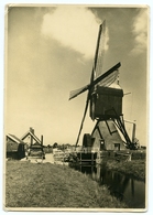 PAYS BAS : ALPHEN A/D RIJN - BEWOONDE WIPWATERMOLEN MET OVERDEKT BUITENSCHEPRAD, 1948 / ELTHAM (10 X 15cms Approx.) - Alphen A/d Rijn