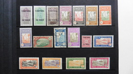 Niger : Ex Colonie : 17 Timbres Oblitérés - Used Stamps