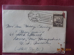 Lettre Du Vatican De 1938 A Destination Des USA - Cartas & Documentos