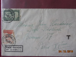 Lettre Du Congo Belge De 1948 Pour La France ( Poste Aerienne) - Brieven En Documenten