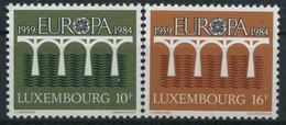 1984 Europa C.E.P.T., Lussemburgo , Serie Completa Nuova (**) - 1984