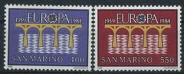 1984 Europa C.E.P.T., San Marino , Serie Completa Nuova (**) - 1984