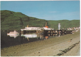 Ullapool - Pier: The Car Ferry M.V. 'Suilven' Preparing To Sail - (Scotland) - Ross & Cromarty