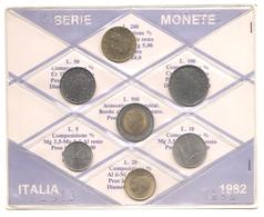 Italia - Serie Di Monete A Corso Legale Fior Di Conio In Normale Circolazione - 1982 - Mint Sets & Proof Sets