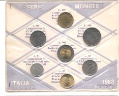 Italia - Serie Di Monete A Corso Legale Fior Di Conio In Normale Circolazione - 1983 - Nieuwe Sets & Proefsets