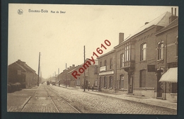 Boussu-Bois. Rue De Dour. Le Cinéma. Petite Animation, Commerces, Voitures.... - Boussu